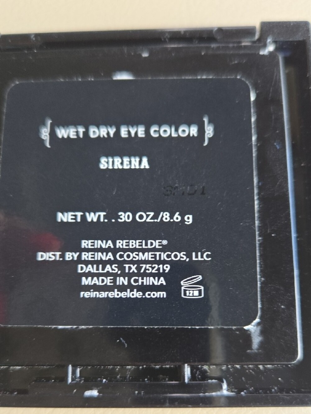 Reina Rebelde Sirena Wet Dry Eyeshadow 7-Shade Palette - Picture 5 of 6